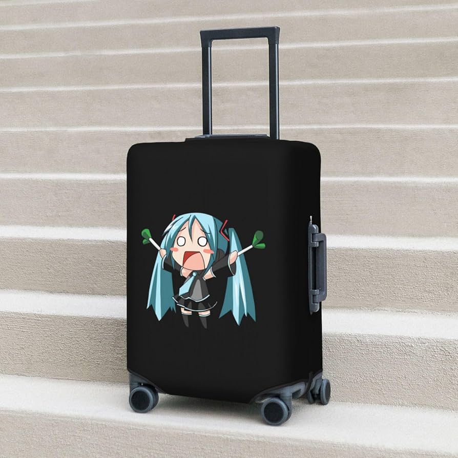 Amazon.co.jp: 初音ミク miku 美少女 萌え スーツケースカバー